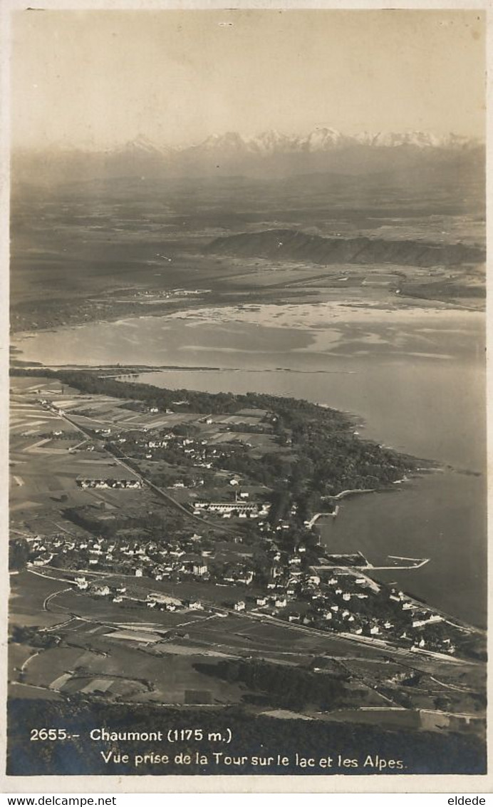 Chaumont Real Photo Aerial View  Envoi à Casablanca Petit Hotel - Autres & Non Classés