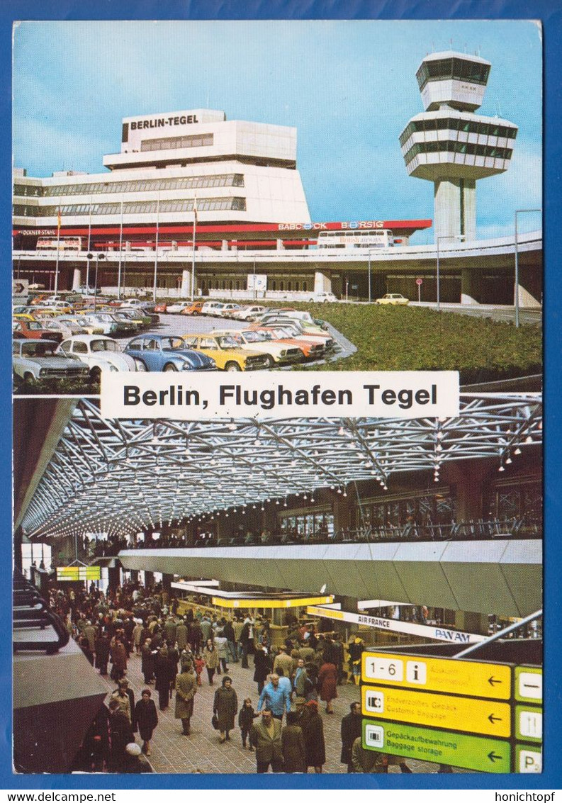 Deutschland; Berlin; Tegel Flughafen; Multibildkarte; Bild1 - Tegel