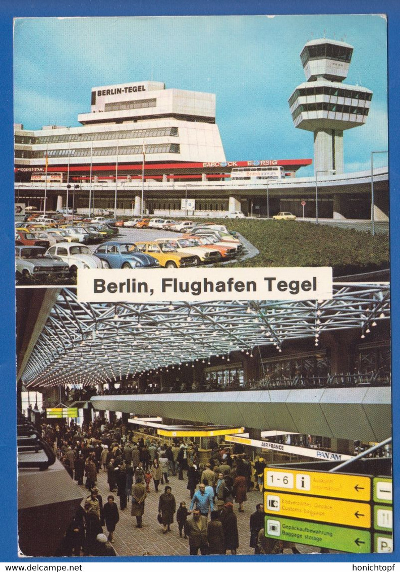 Deutschland; Berlin; Tegel Flughafen; Multibildkarte; Bild2 - Tegel