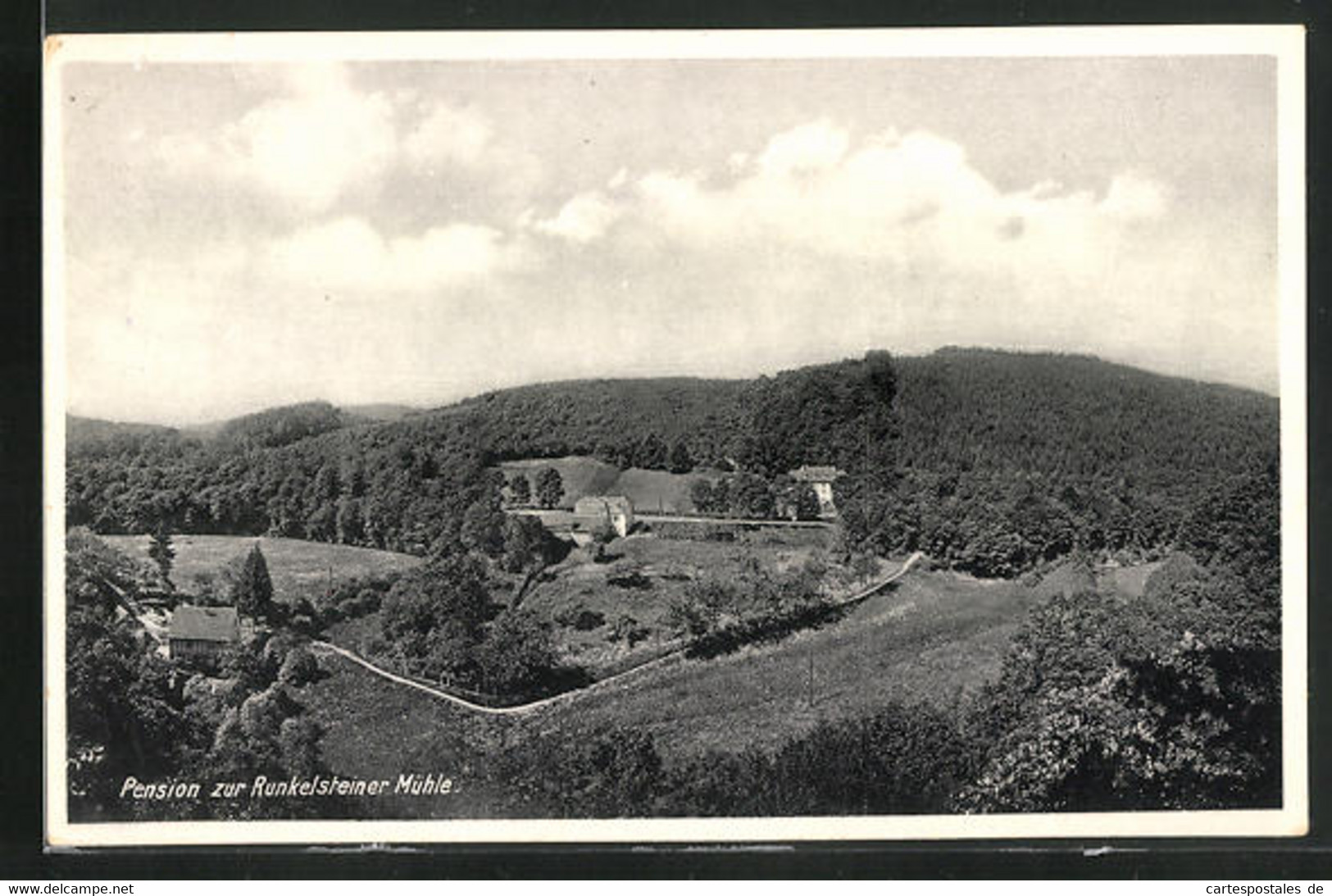 AK Usingen /Taunus-Land, Pension Zur Runkelsteiner Mühle - Usingen