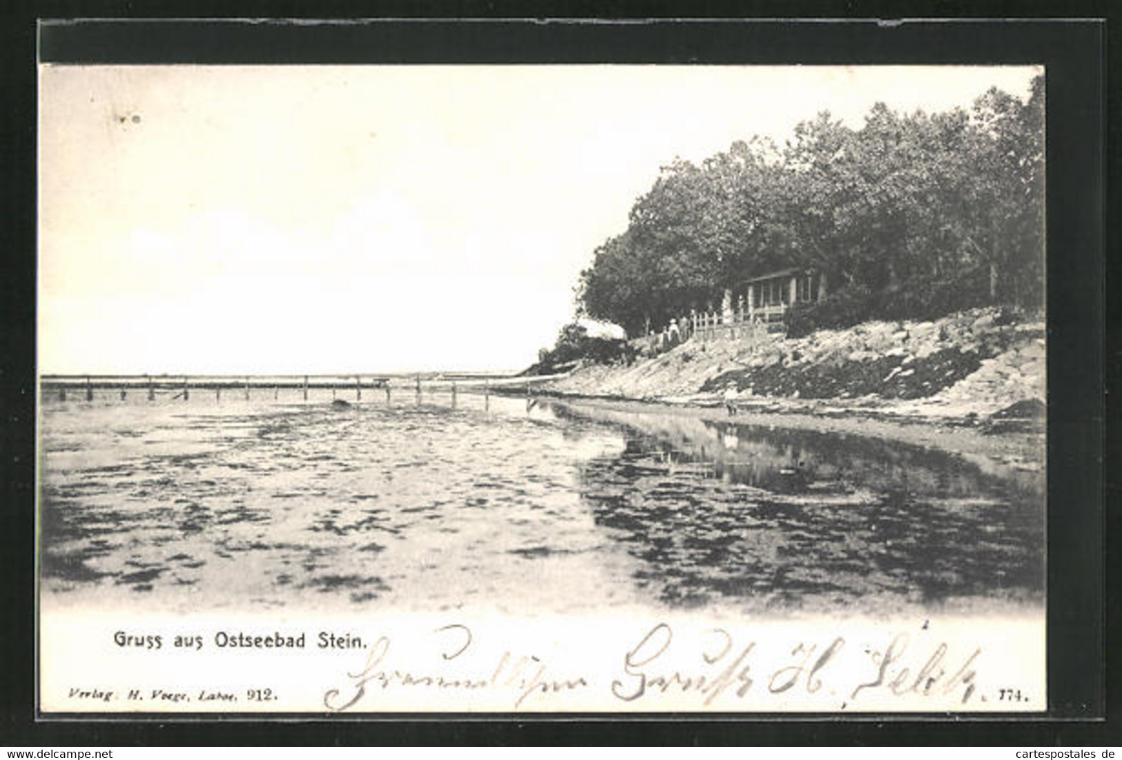 AK Stein B. Laboe, Strandpartie - Laboe