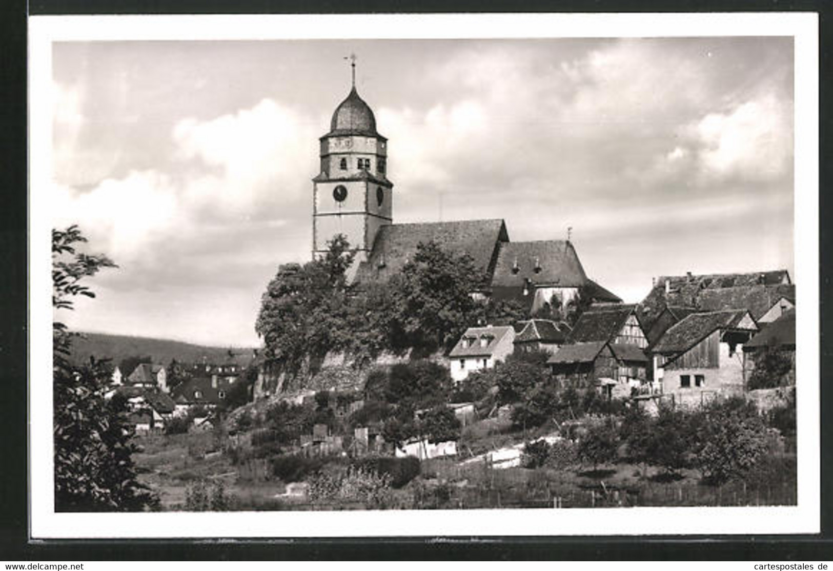 AK Usingen / Taunus, Altstadt Mit Ev. Kirche - Usingen