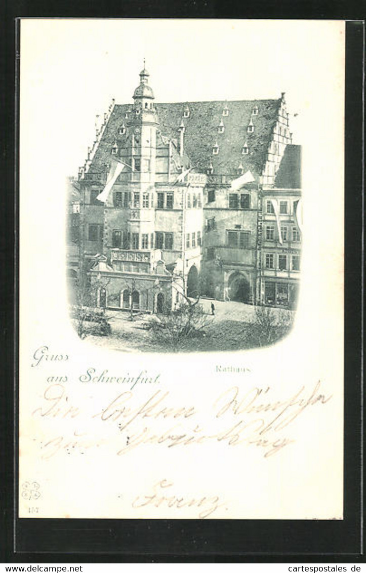 AK Schweinfurt, Rathaus - Schweinfurt