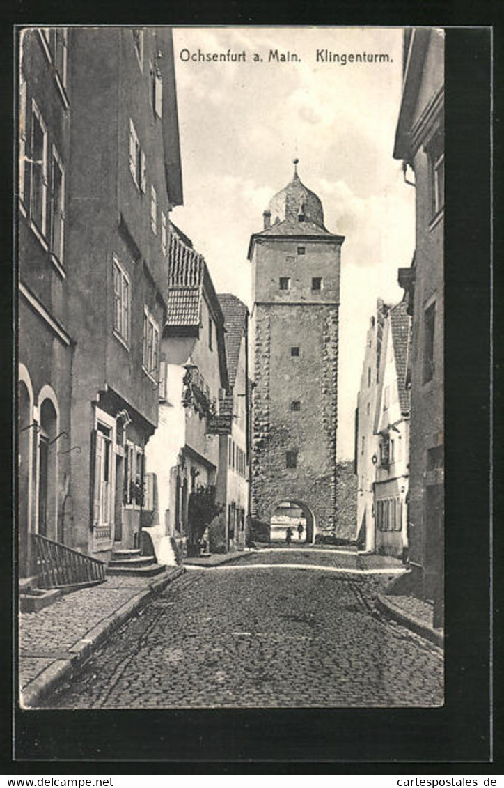 AK Ochsenfurt A. Main, Klingenturm - Ochsenfurt