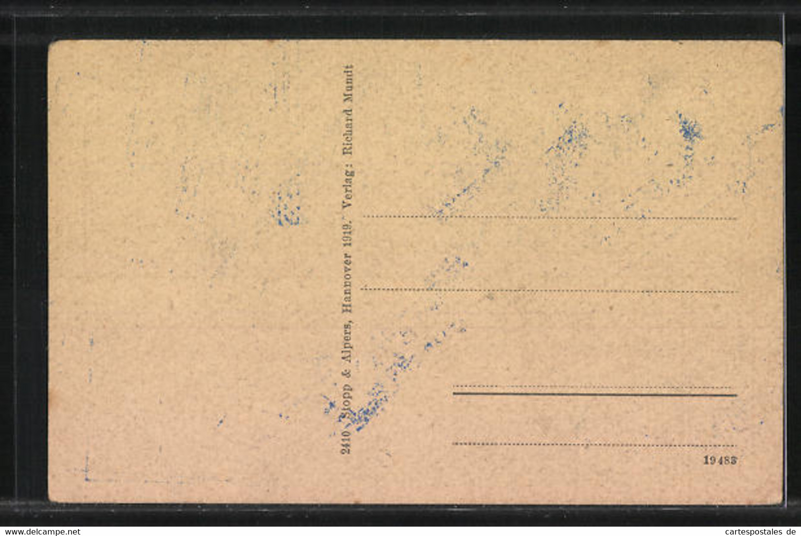 AK Bodenwerder / Weser, Blick In Die Grossestrasse, Handlung Von C. W. Stöcker - Bodenwerder