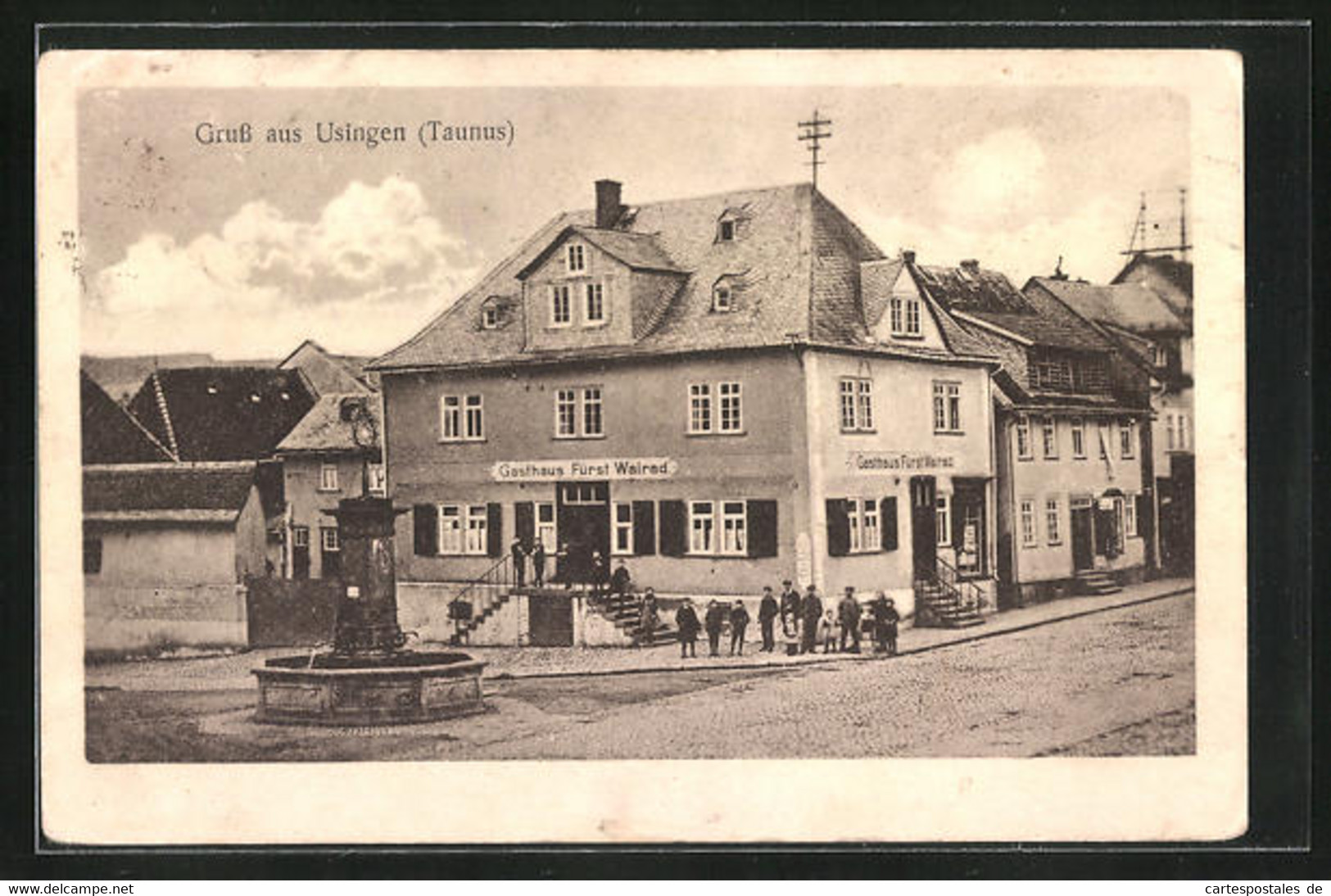 AK Usingen / Taunus, Gasthaus Fürst Walrad - Usingen