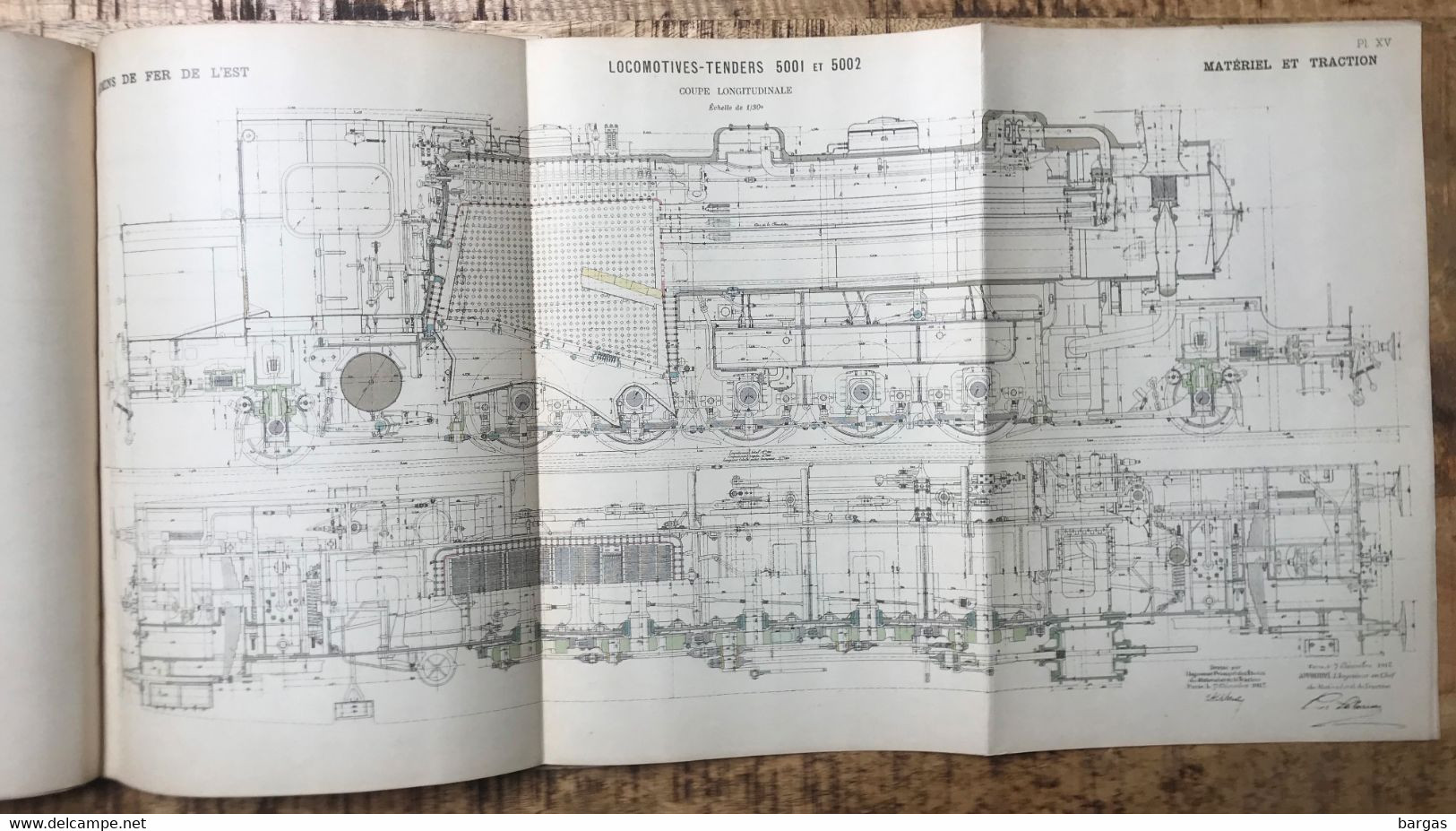 1913 beau livre de la Compagnie des chemins de fer de l'est exposition de gand train locomotive vapeur belles planches