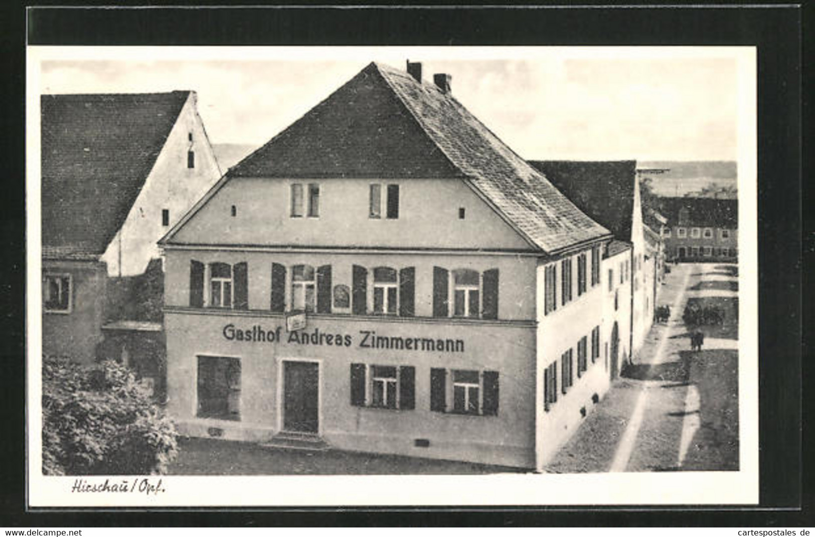 AK Hirschau /Opf., Gasthof Andreas Zimmermann - Hirschau