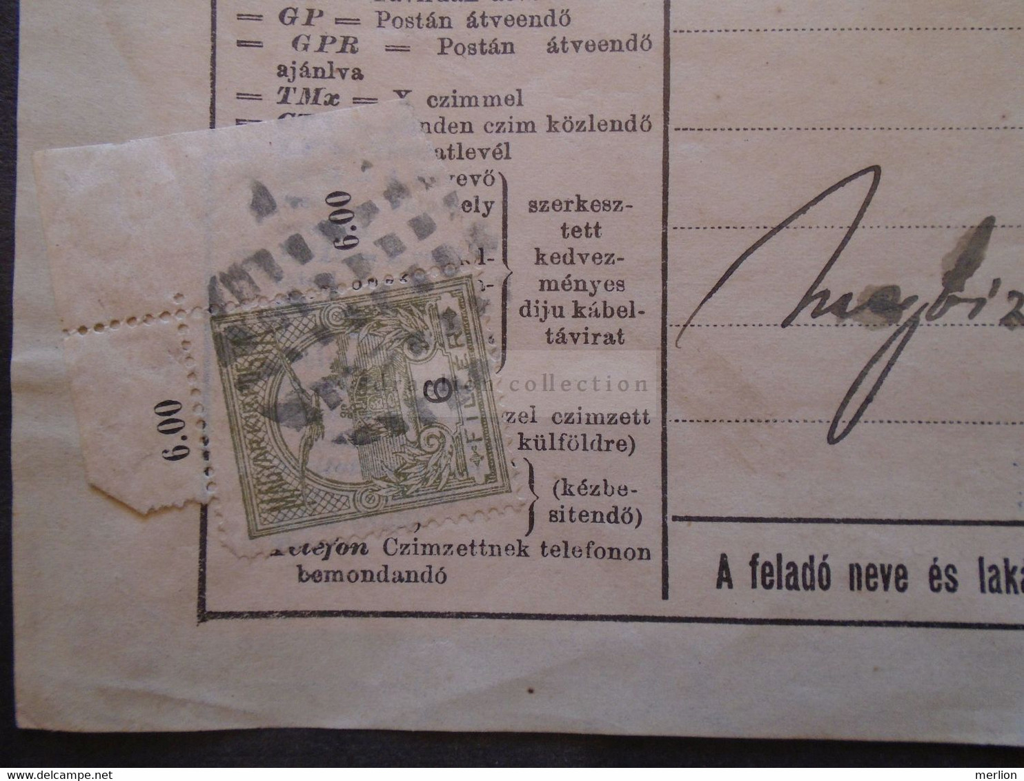 ZA122.1 HUNGARY - Télégraphe - Telegram Piece With Silent Postmarks 1914  Hálós Némabélyegzés - Telégrafos