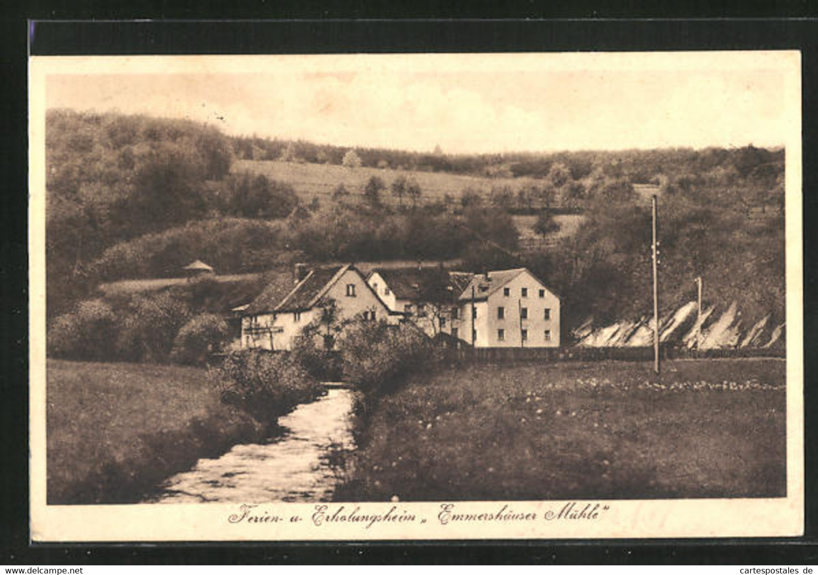 AK Usingen /Taunus-Land, Ferien- Und Erholungsheim Emmershäuser Mühle - Usingen