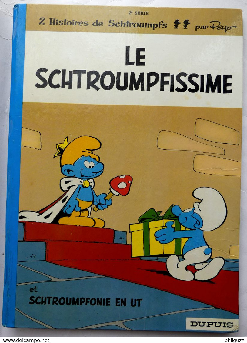 ALBUM BD ALBUM BD LE SCHTROUMPFISSIME 2 DUPUIS PEYO 1971 - 1972 - Schtroumpfs, Les