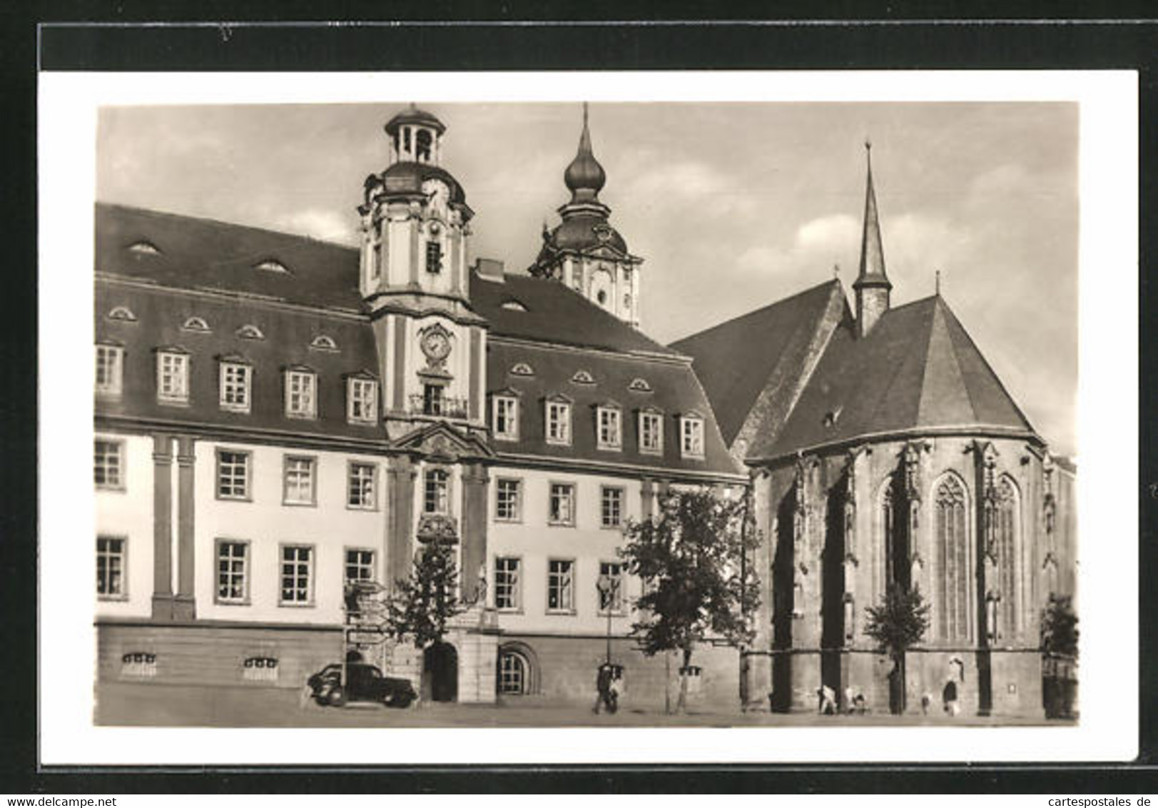 AK Weissenfels / Saale, Rathaus Mit Kirche - Weissenfels
