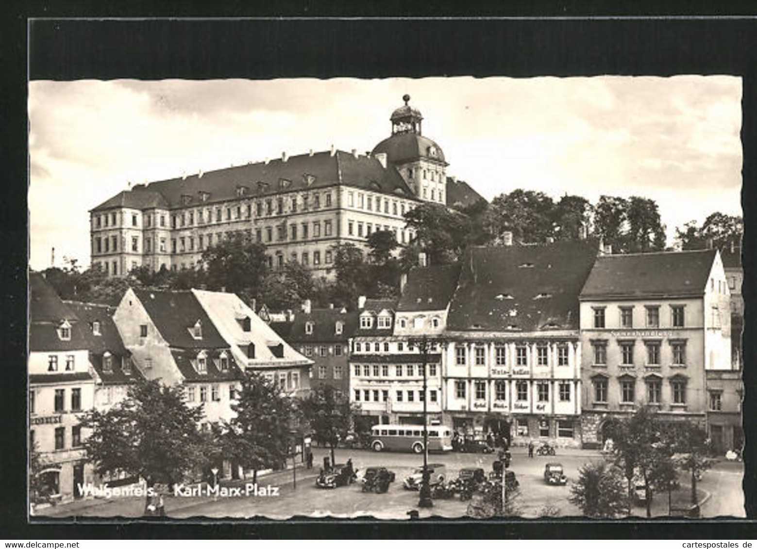 AK Weissenfels / Saale, Karl-Marx-Platz - Weissenfels