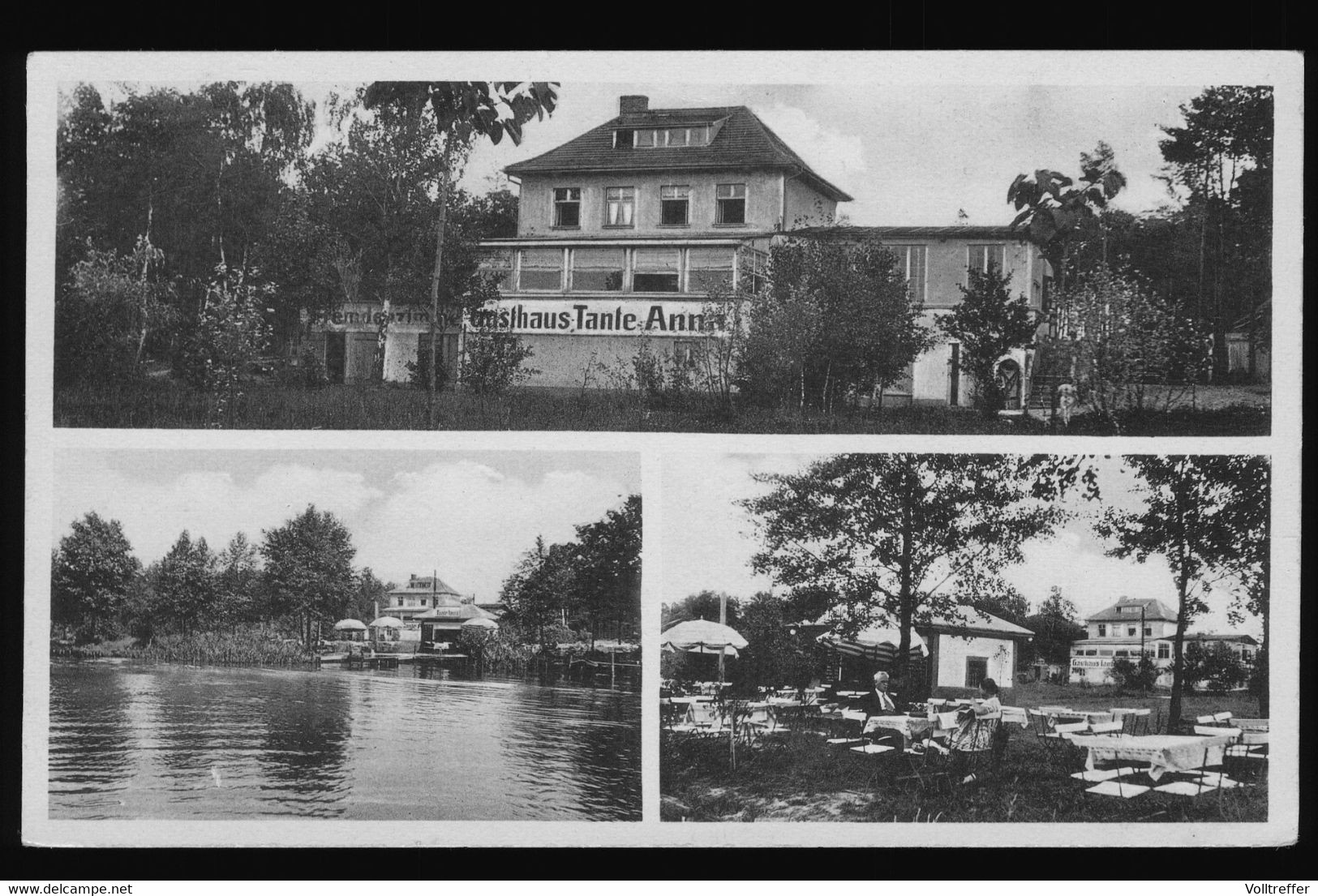 Mehrbild Foto AK 1941 Gasthaus Fremdenheim Tante Anna, Bindow Siedlung Bei Königswusterhausen - Königs-Wusterhausen