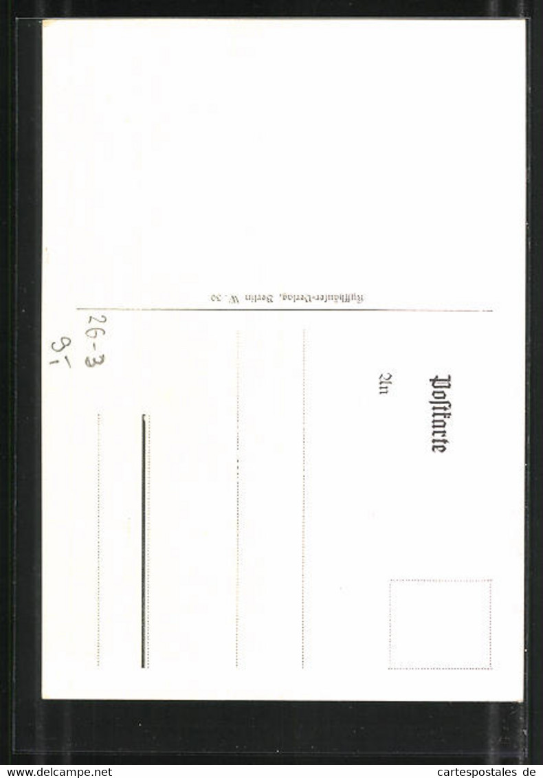 Künstler-AK Döbrich-Steglitz: Der Meldereiter, Kürass.-Regt. 3 I. U. R. - Döbrich-Steglitz