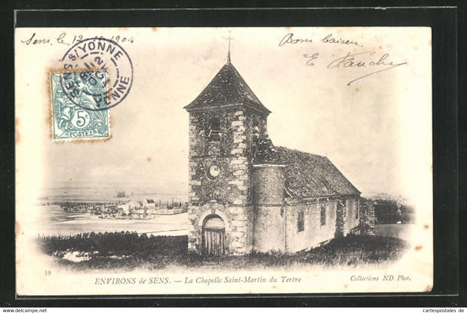 CPA Saint-Martin-du-Tertre, La Chapelle - Saint Martin Du Tertre