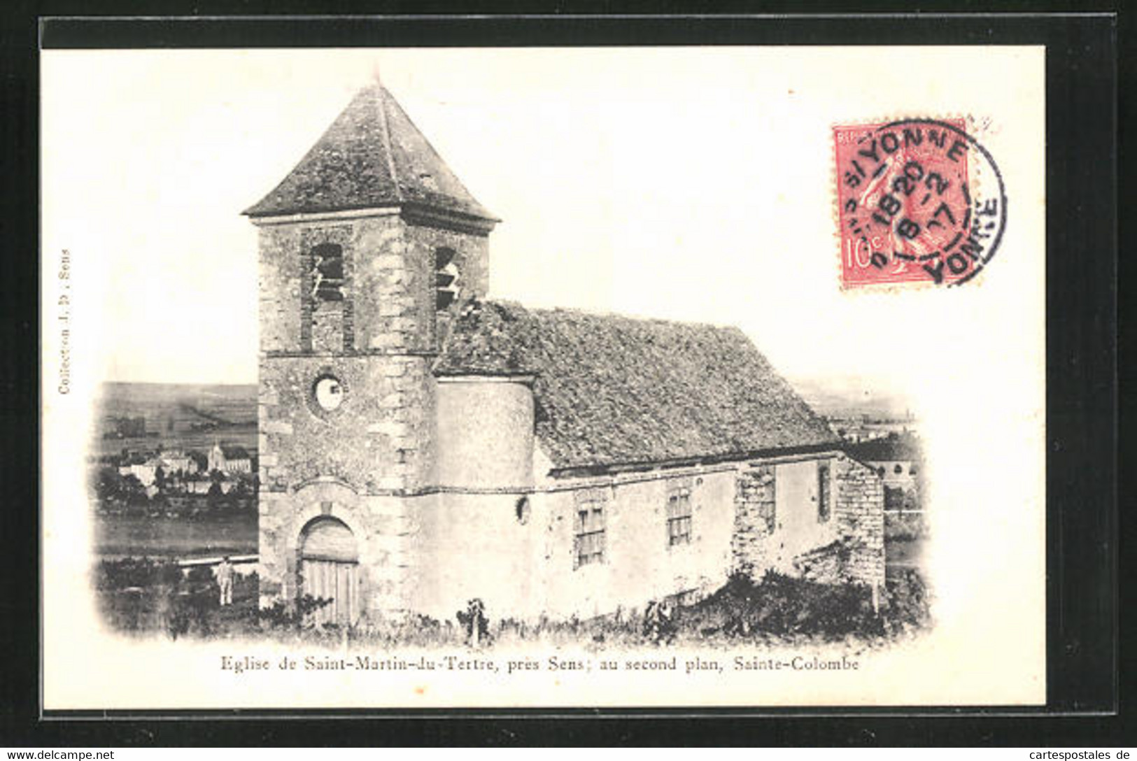 CPA Saint-Martin-du-Tertre, L'Eglise - Saint Martin Du Tertre