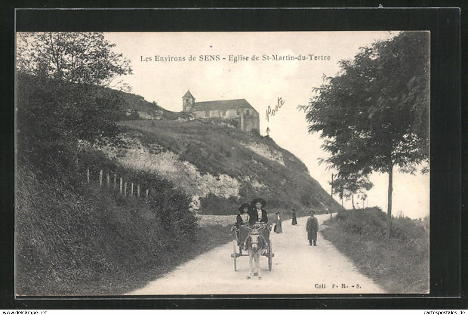 CPA Saint-Martin-du-Tertre, L'Eglise - Saint Martin Du Tertre