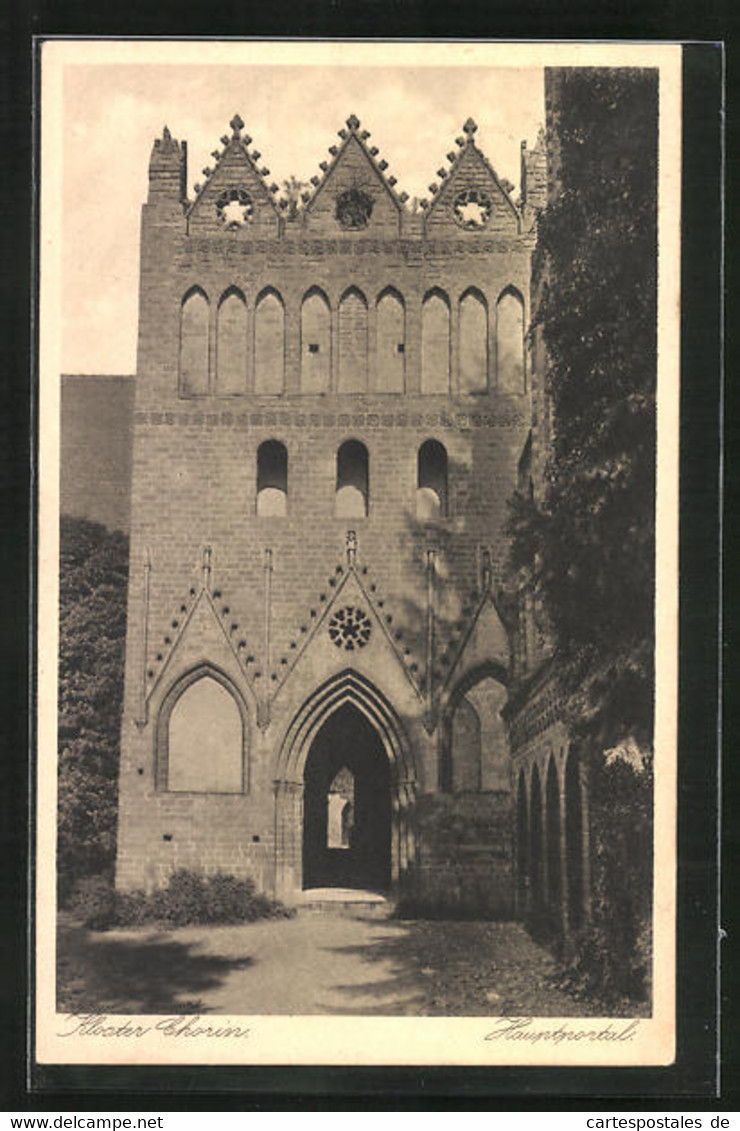 AK Kloster Chorin, Vor Dem Hauptportal - Chorin