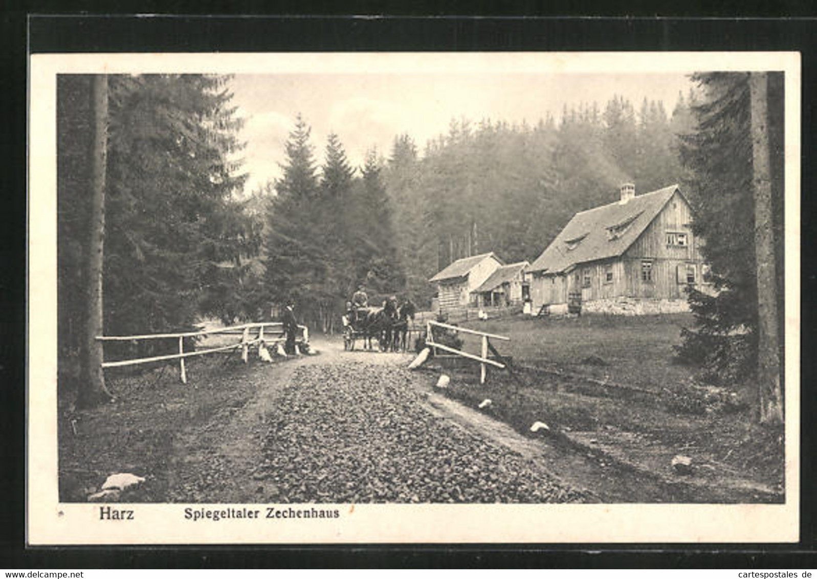 AK Wildemann /Harz, Gasthof Spiegeltaler Zechenhaus - Wildemann