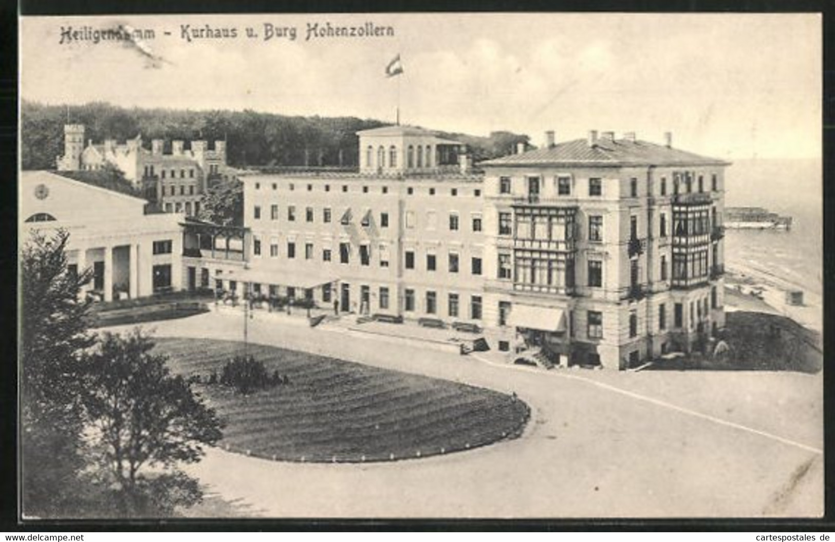 AK Heiligendamm, Kurhaus Und Burg Hohenzollern - Heiligendamm