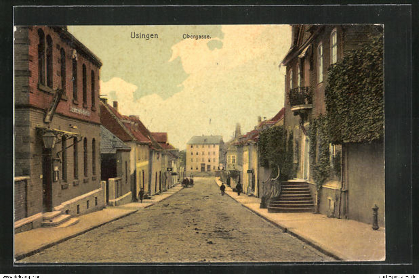 AK Usingen, Obergasse - Usingen