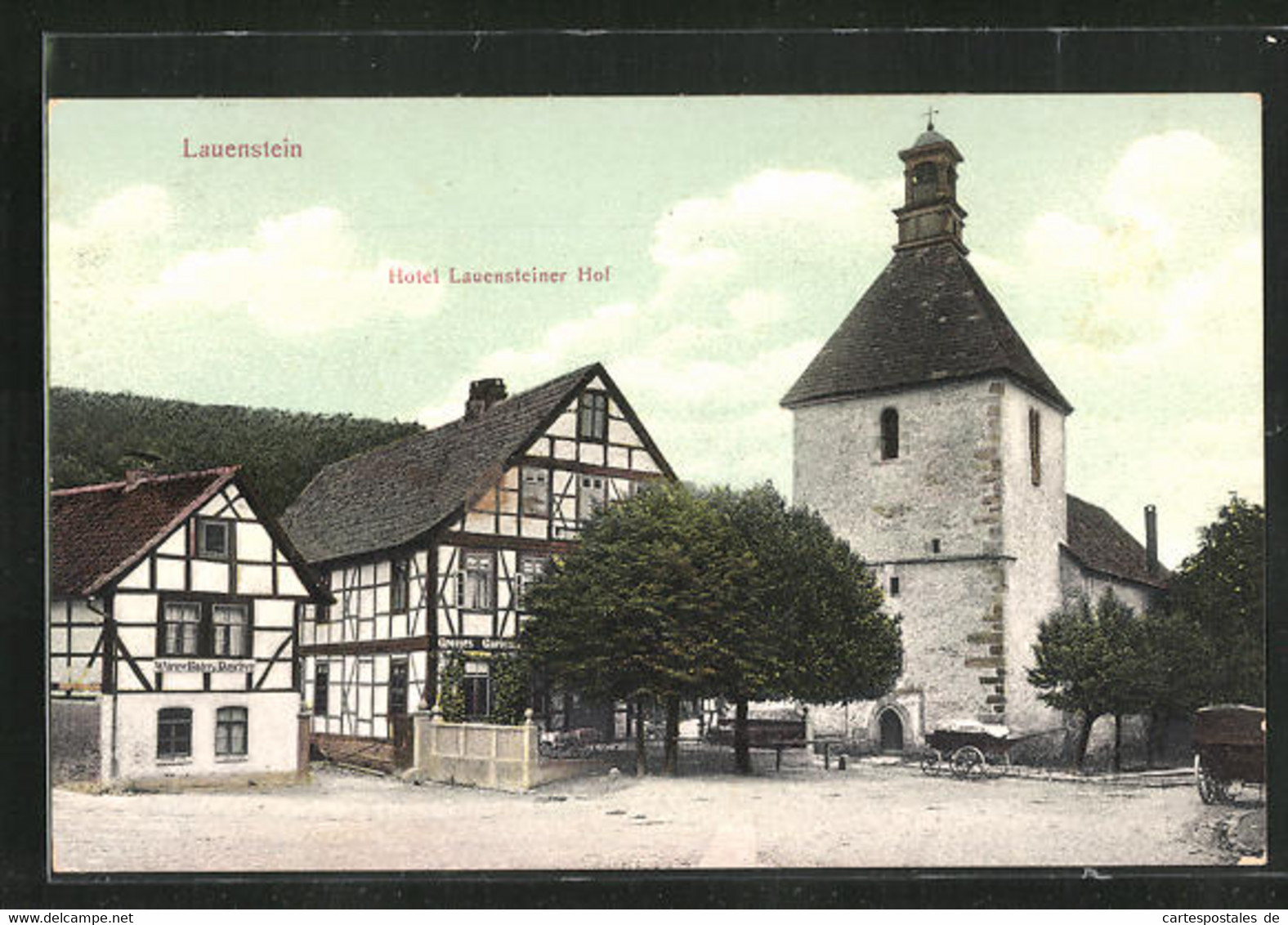 AK Lauenstein, Hotel Lauensteiner Hof - Lauenstein