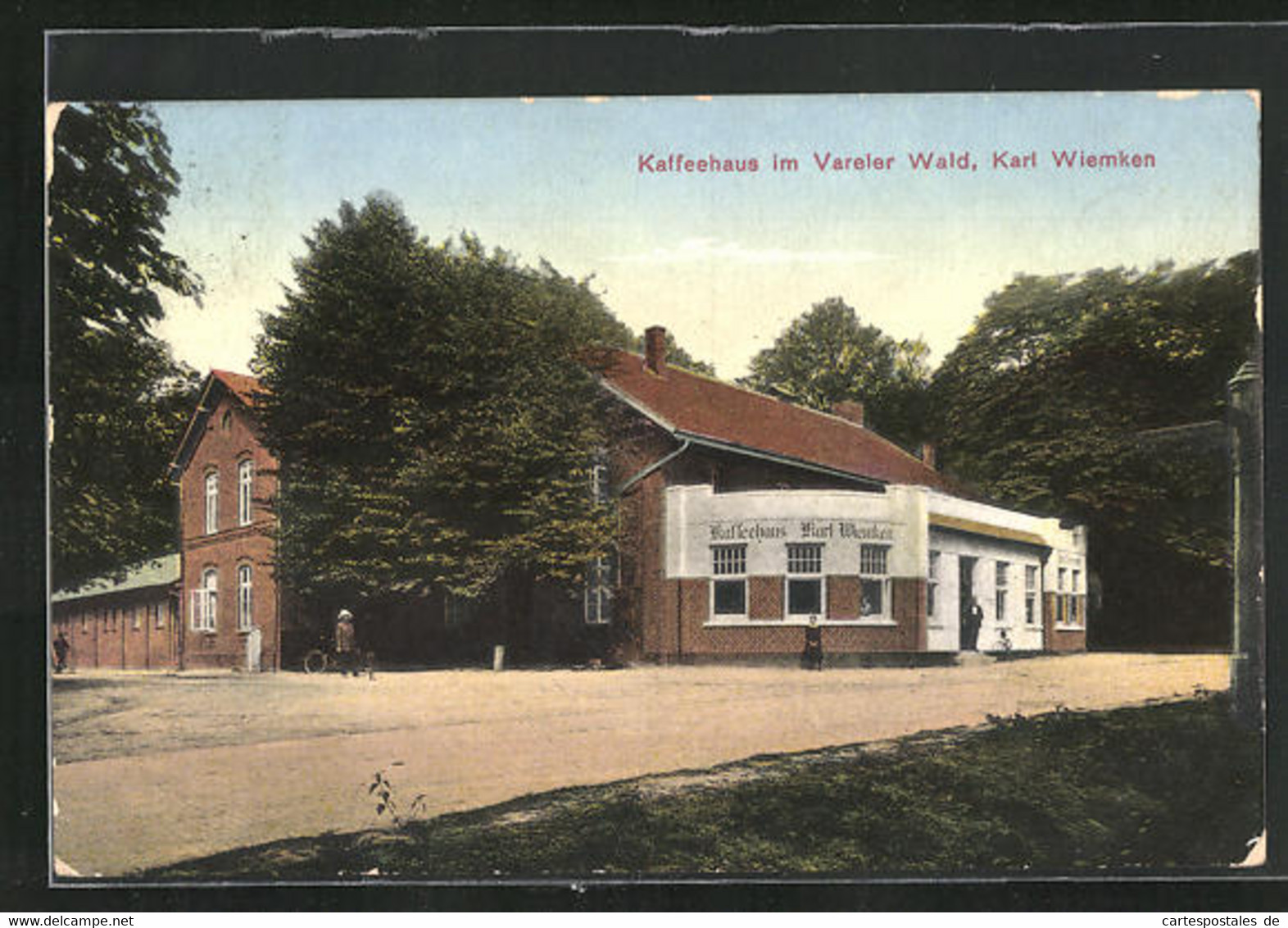 AK Varel, Restaurant Kaffeehaus Im Vareler Wald Von Karl Wiemken - Varel