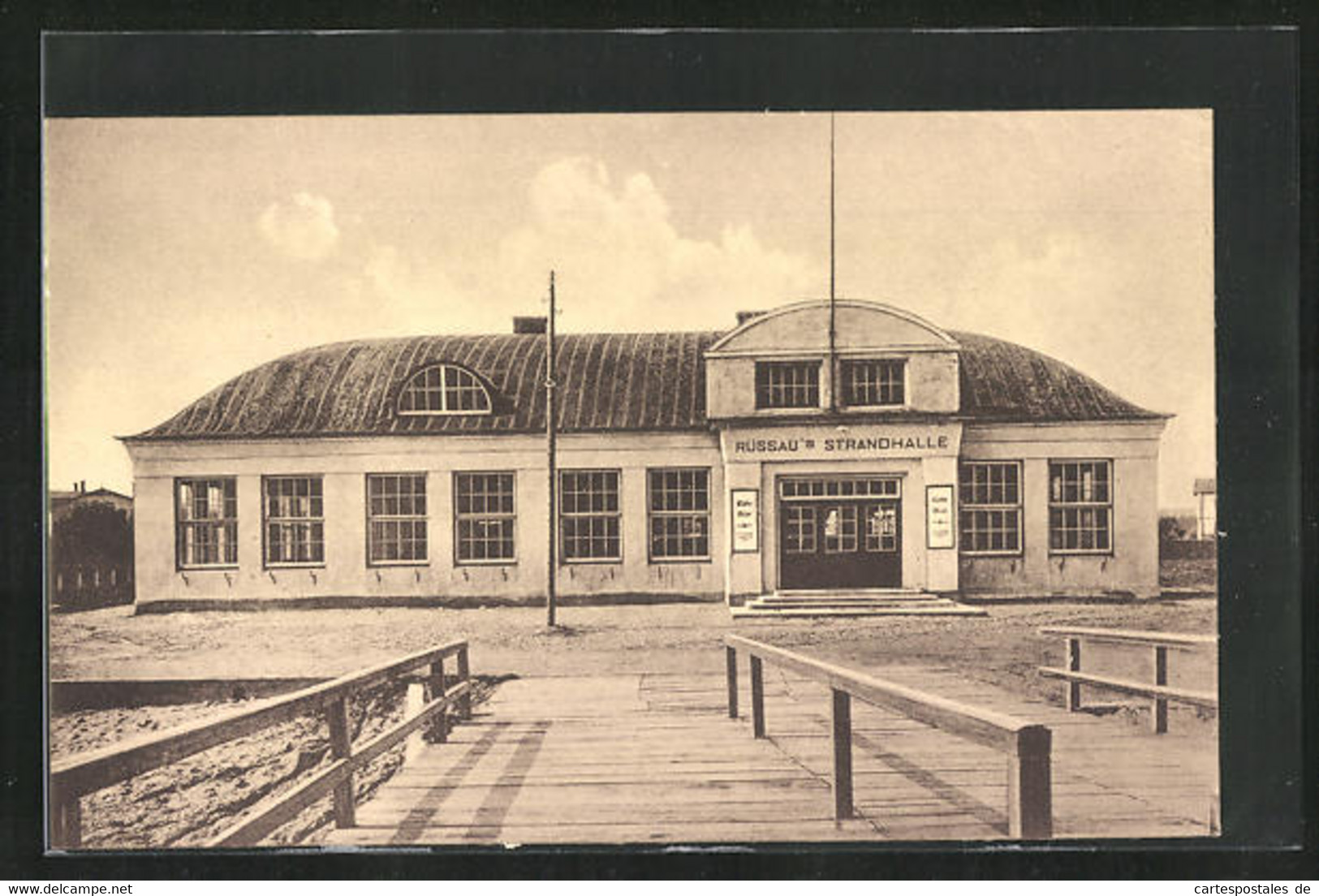 AK Kellenhusen /Ostsee, Café Rüssau`s Strandhalle - Kellenhusen