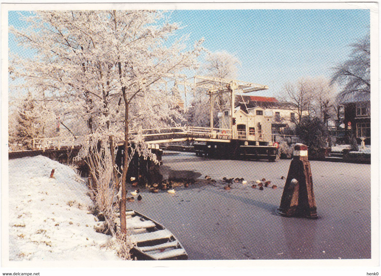 Vreeland Vecht Sneeuw Ophaalbrug RS518 - Vreeland