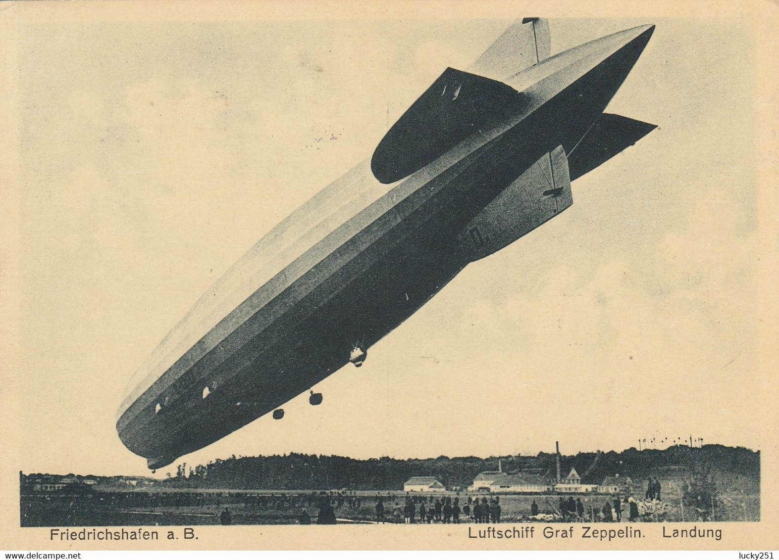 Zeppelin - 1930 - Allemagne - Carte Postal Du 11/11/1930 - Vers Pays-Bas - Zeppelins