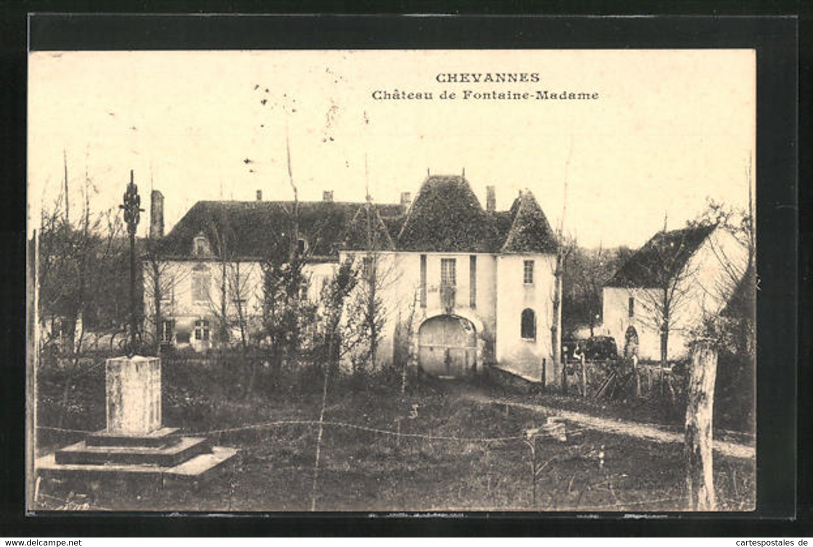 CPA Chevannes, Château De Fontaine-Madame - Chevannes