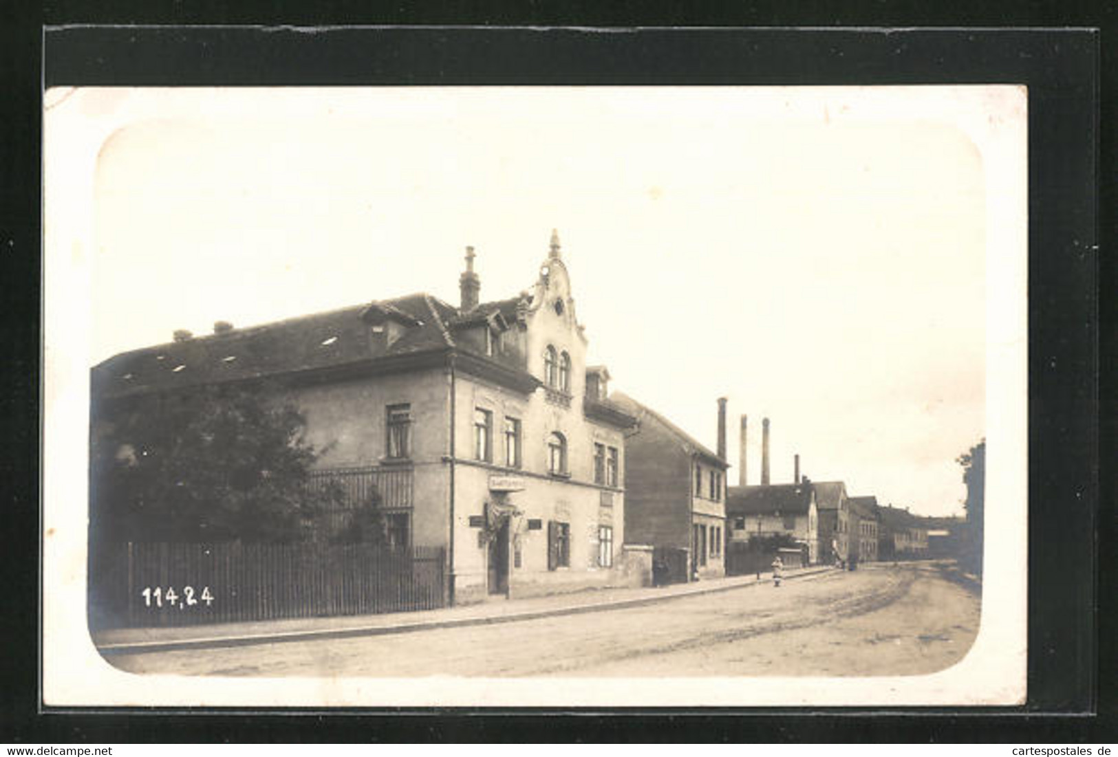 Foto-AK Neustadt / Orla, Geschäft Paul Richter, 1909 - Neustadt / Orla