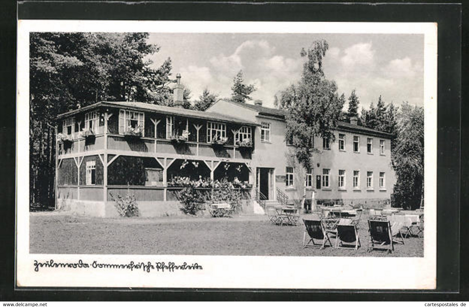 AK Zeulenroda, Gasthaus Pfefferleite - Zeulenroda