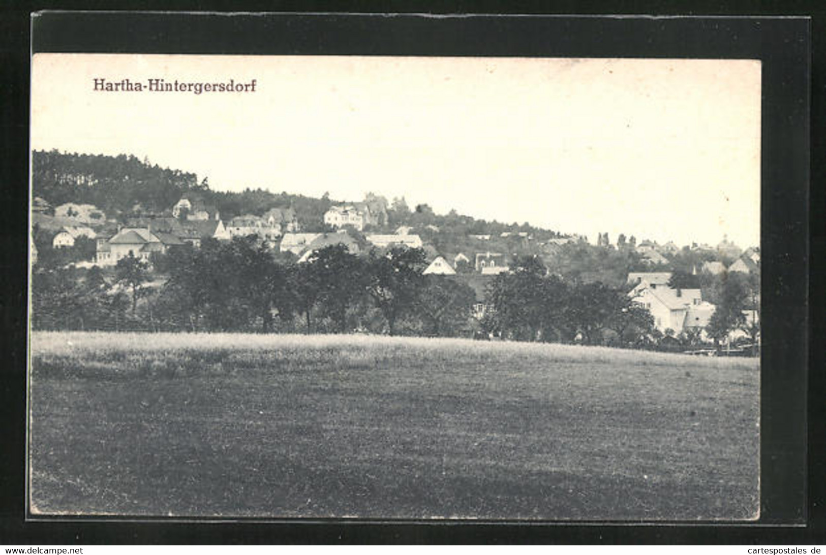 AK Hartha-Hintergersdorf, Ortspartie - Hartha