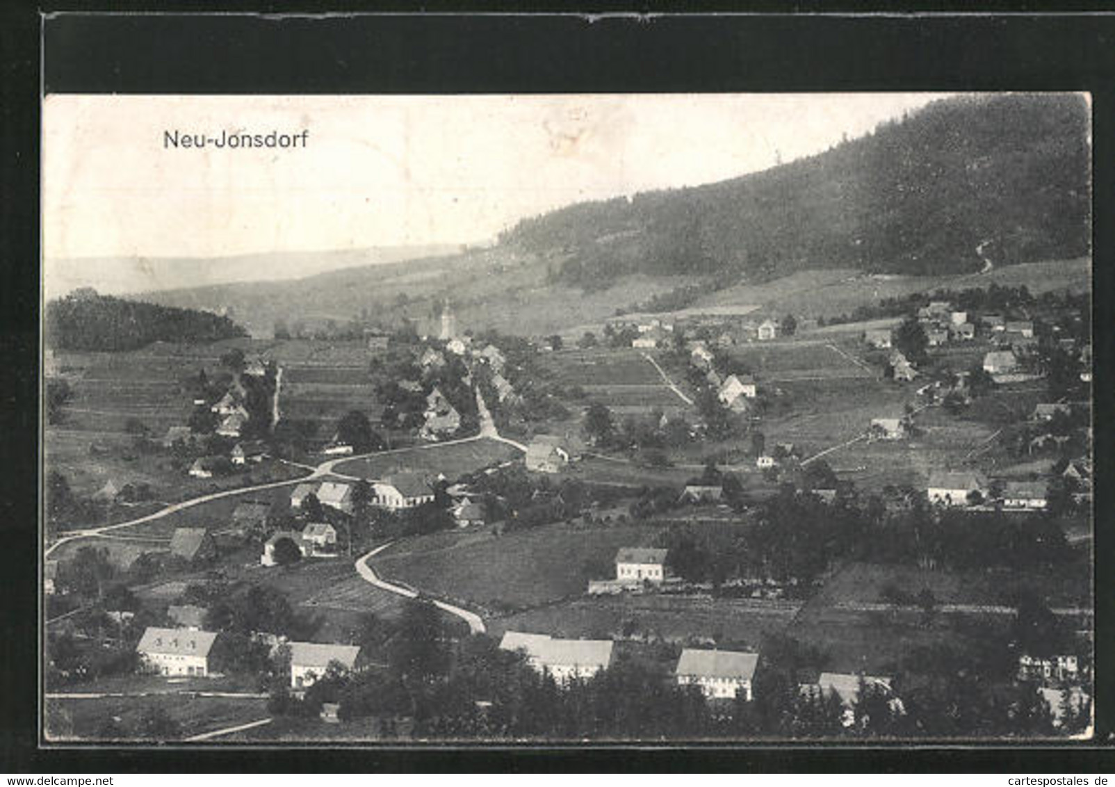 AK Neu-Jonsdorf, Ortsansicht - Jonsdorf