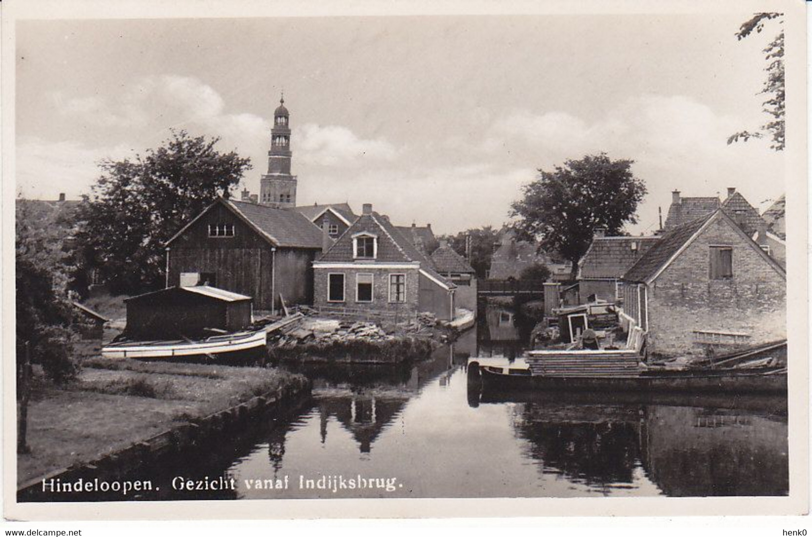 Hindeloopen Gezicht Vanaf Indijksbrug O510 - Hindeloopen