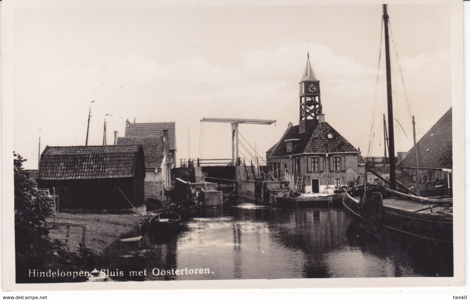 Hindeloopen Sluis Met Oostertoren O514 - Hindeloopen