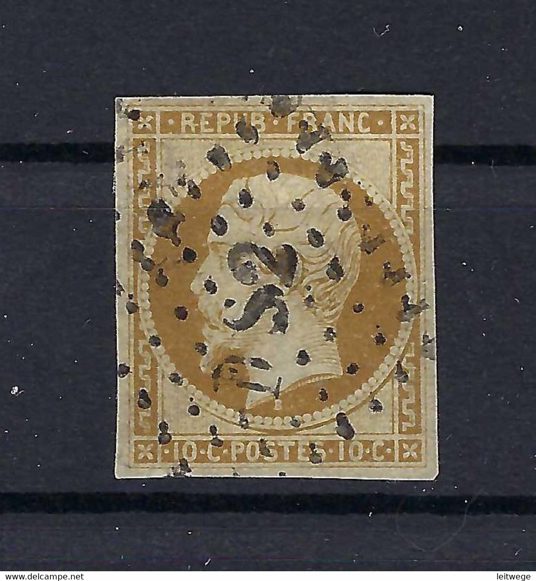 Frankreich Mi.8a Gestempelt Kat.700,-€ - 1852 Louis-Napoléon