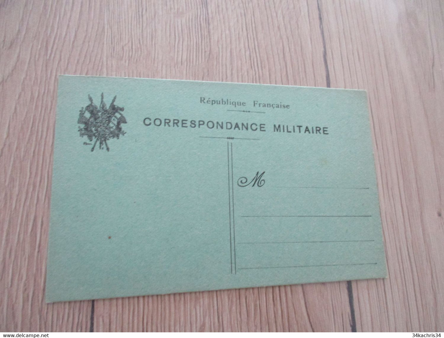 Carte De Franchise Militaire CPFM Guerre Vierge - Brieven En Documenten