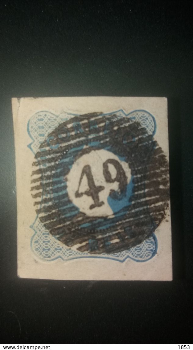 D.MARIA II -AÇORES- MARCOFILIA - 1ªREFORMA (49) HORTA - Used Stamps