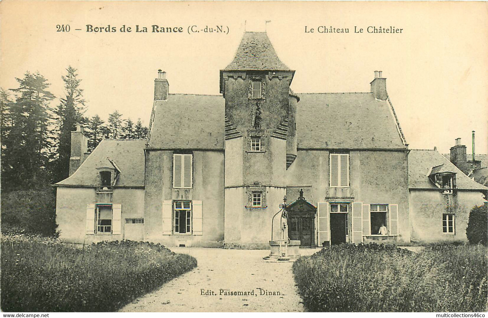 230621A - 22 BORDS DE LA RANCE Le Château Le Châtelier - édit Passemard Dinan - Puits - Andere & Zonder Classificatie