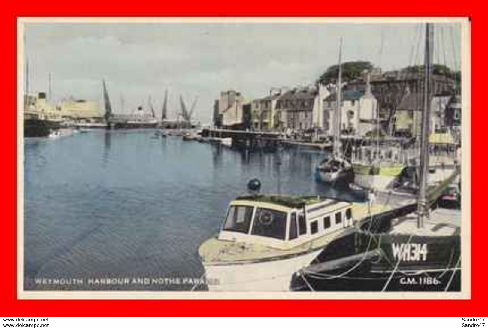 CPA  WEYMOUTH.(Angleterre).  Wermouth Harbour And Nothe Parade. ..*5266 - Weymouth