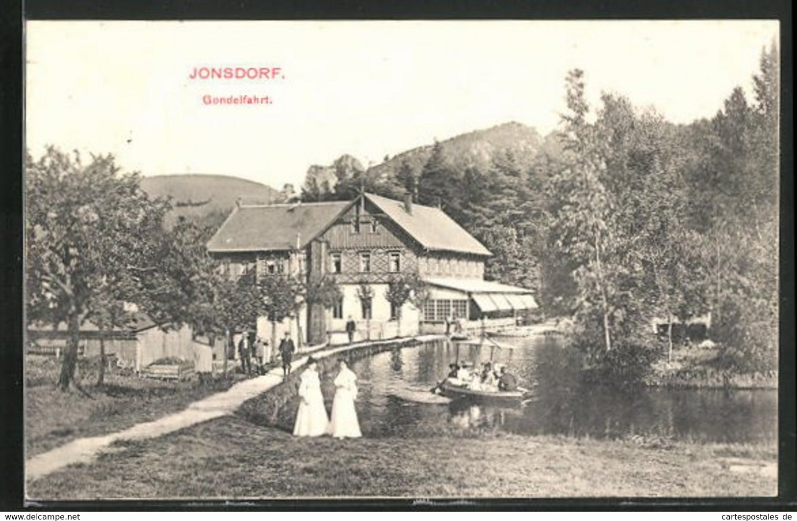 AK Jonsdorf, Gondelfahrt - Jonsdorf