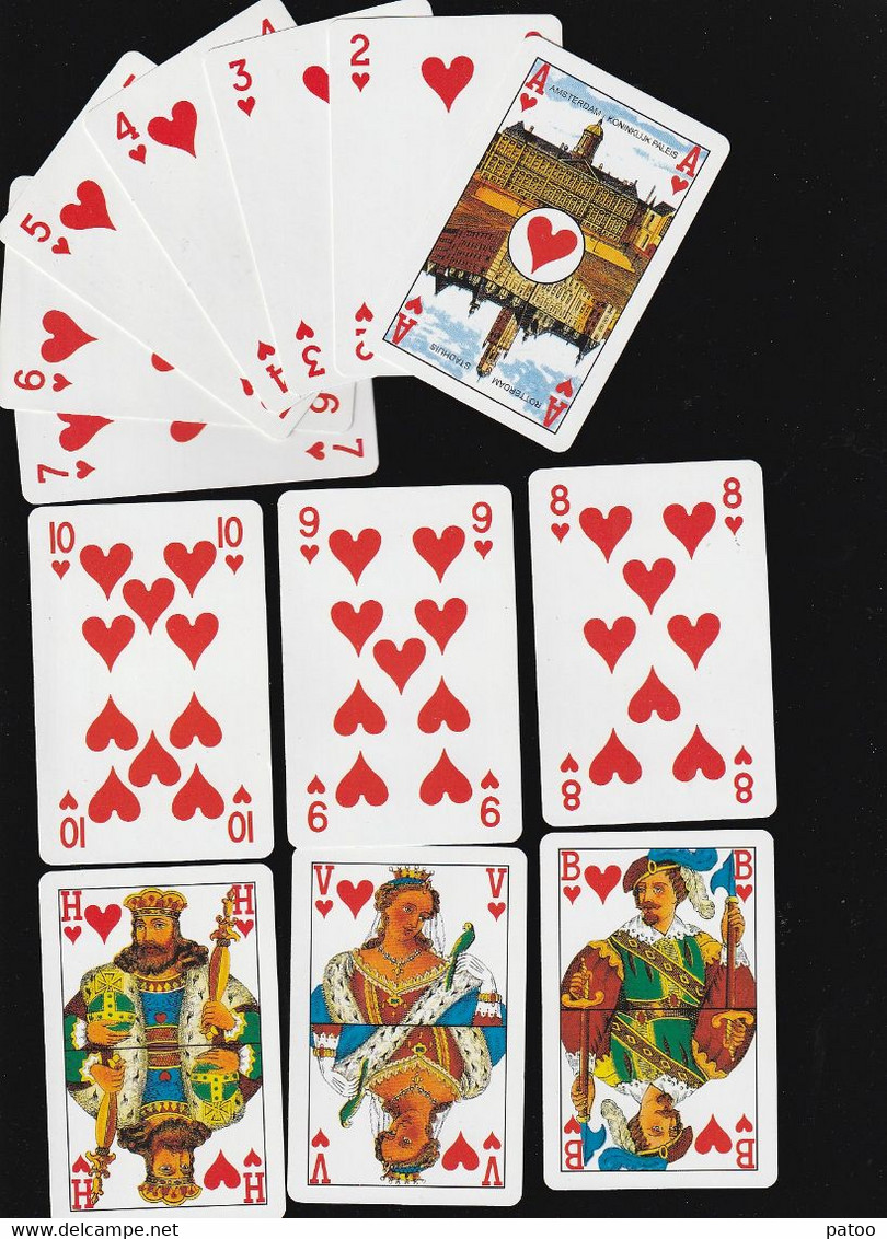 JEU DE CARTES NEUVES/ 2 JOKERS  / AS ILLUSTRES  : MONUMENTS AMSTERDAM - 54 Cards