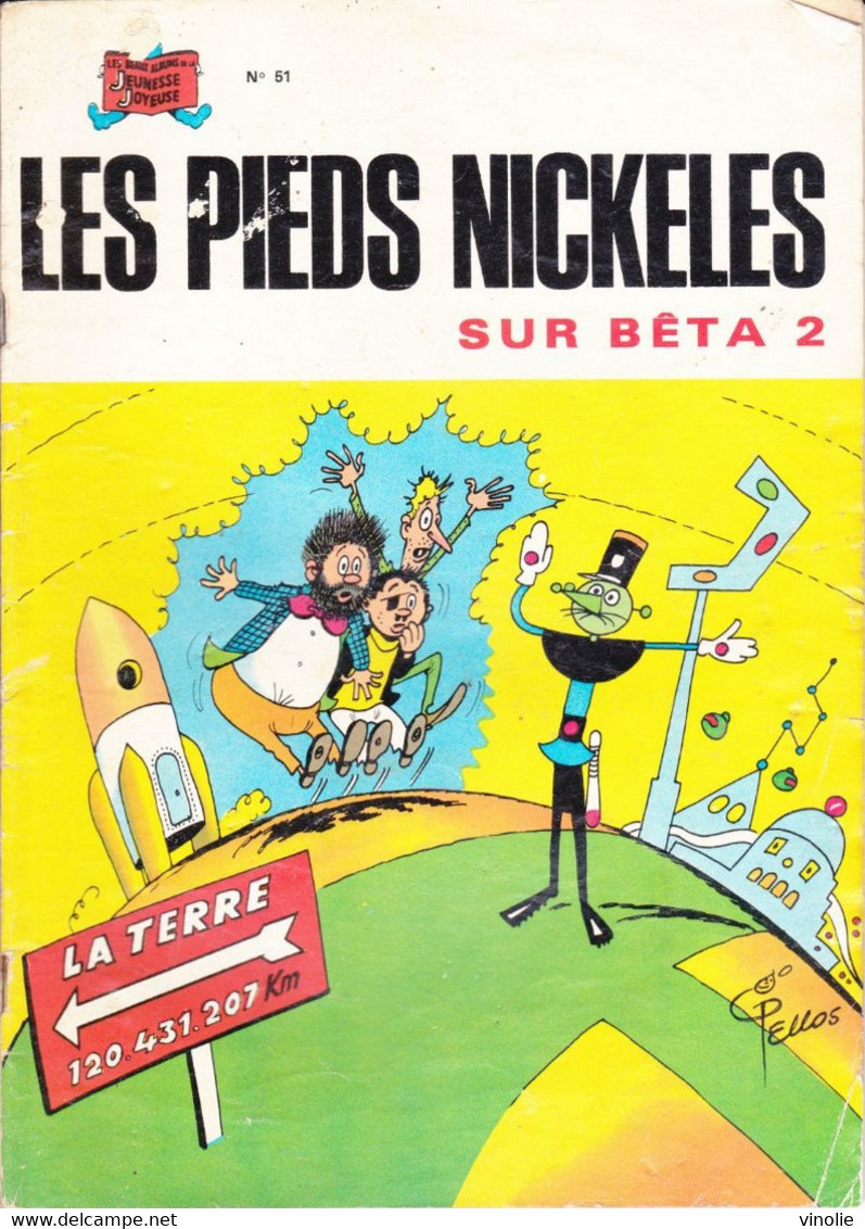 PIE.21-TPL-039. BD. LES PIEDS NICKELES SUR BETA 2 N° 51 - Pieds Nickelés, Les