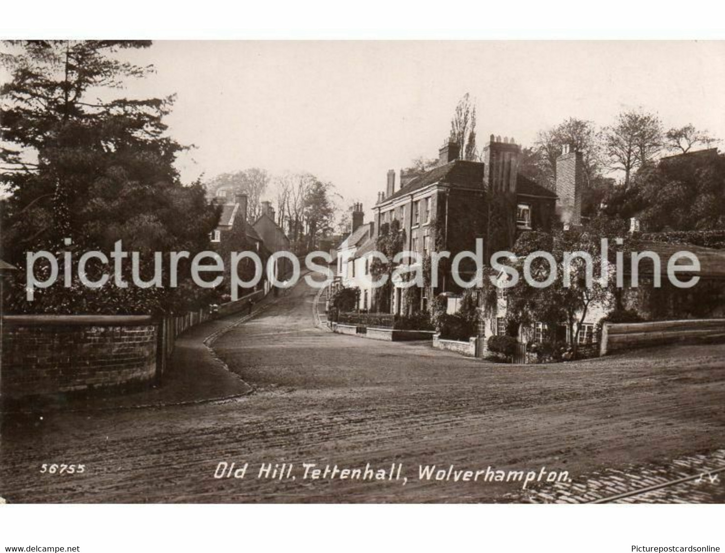 WOLVERHAMPTON OLD HILL TETTENHALL OLD R/P POSTCARD STAFFORDSHIRE - Wolverhampton