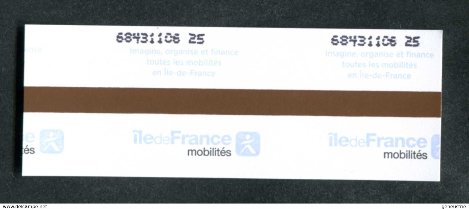 Reçu De Ticket De Metro, Bus - Paris Station Grands Boulevards 2021 - RATP - Train Ticket - Europa