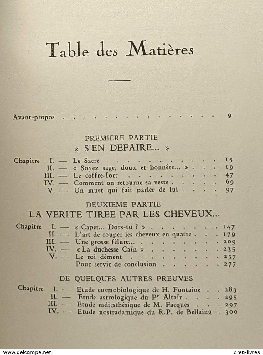 Louis XVII - L'énigme Résolue - Biografía