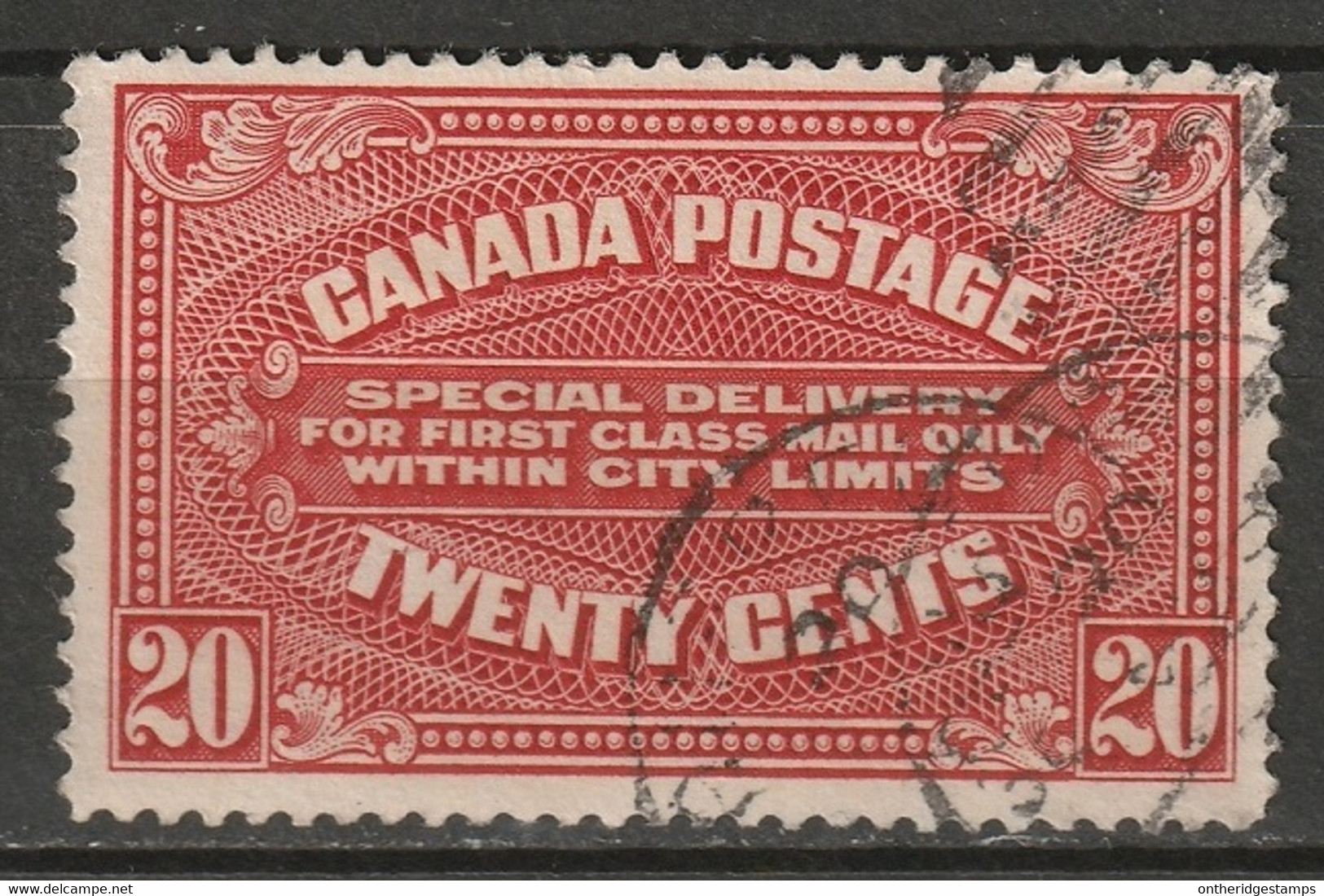 Canada 1922 Sc E2  Special Delivery Used - Exprès